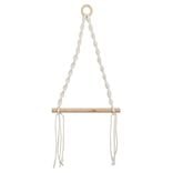 Dérouleur papier WC macramé 20xH54cm