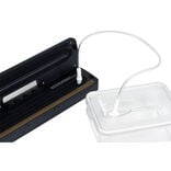 Bo&icirc;te de conservation sous vide 1,3L - 21,5x13,8xH7,7cm