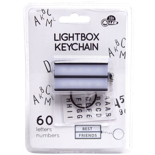 Porte cl&eacute;s bo&icirc;te lumineuse