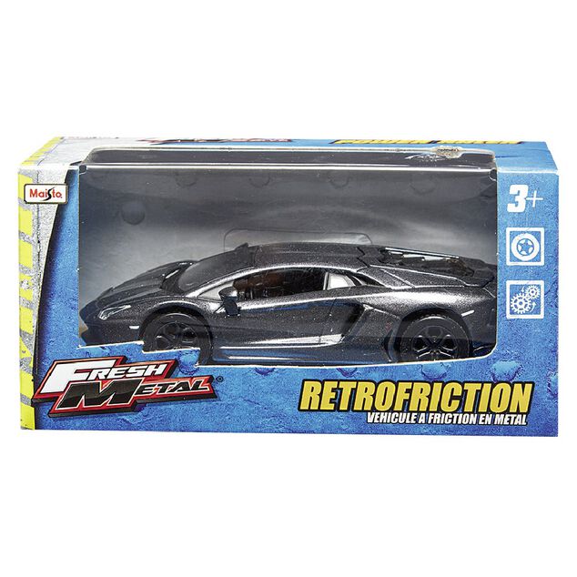 Voiture &agrave; friction licence 1/40e m&eacute;tal