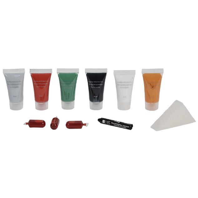Kit maquillage Halloween 11 pi&egrave;ces