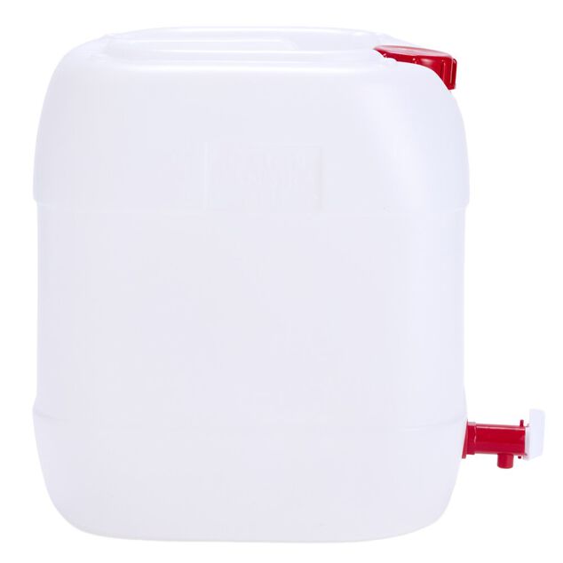 Jerrican plastique blanc 20L