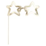 Kit photobooth moustache 8 personnes thème nuit