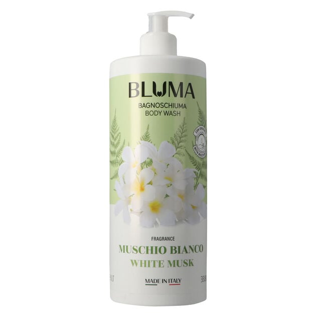 Gel douche Bluma musc blanc 1L