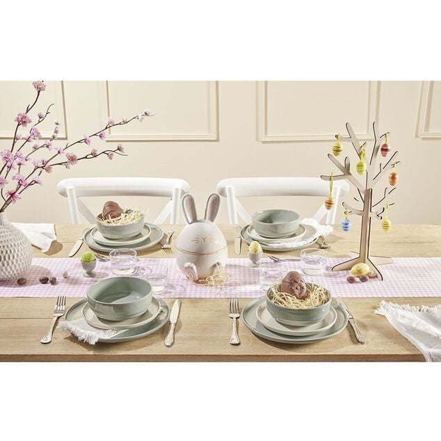 Bonbonnière forme lapin en céramique Ø15xH24 cm