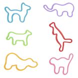 Bracelet élastique forme