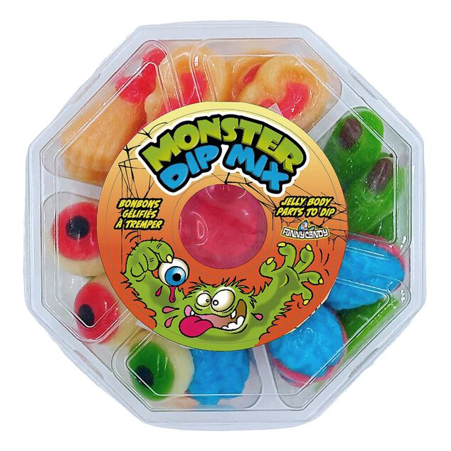 Bonbon Halloween g&eacute;lifi&eacute; &agrave; tremper bo&icirc;te 240gr