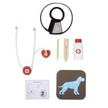 Mallette de jeu v&eacute;t&eacute;rinaire 7 pi&egrave;ces