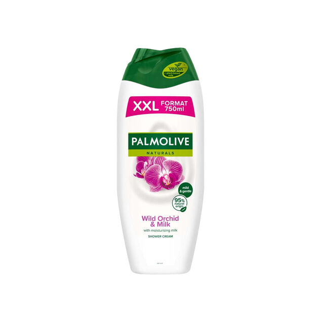 Gel douche Palmolive Naturals orchid&eacute;e sauvage et lait 750ml