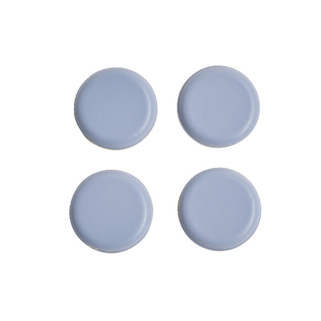 Lot de 4 patins adh&eacute;sifs t&eacute;flon &Oslash;4cm