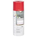 Peinture a&eacute;rosol rouge brillant int/ext 400ml