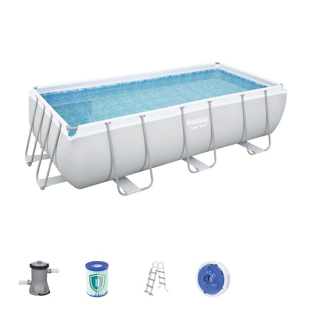 Piscine tubulaire rectangulaire 404 x201xH100cm Bestway