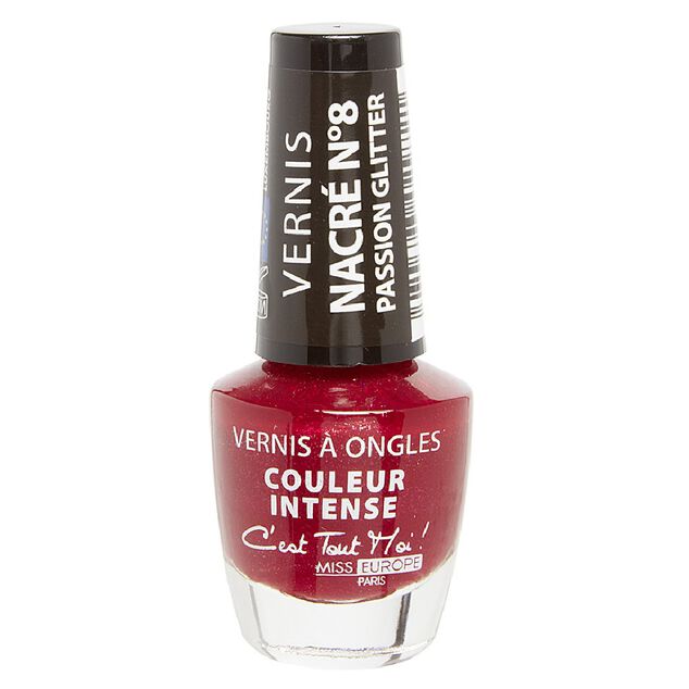 Vernis à ongles nacré passion n°08