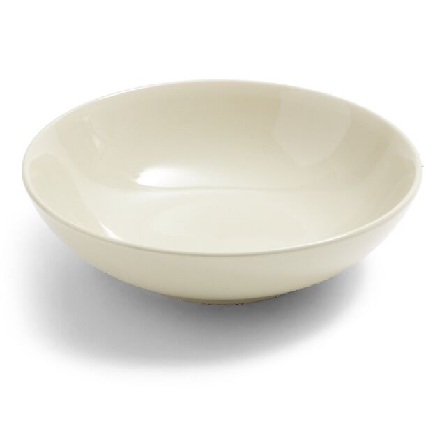 Assiette &agrave; soupe Madrid gr&egrave;s beige &Oslash;20cm