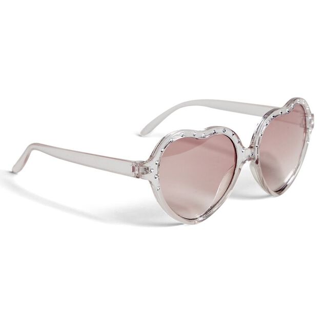 Lunettes coeur avec strass