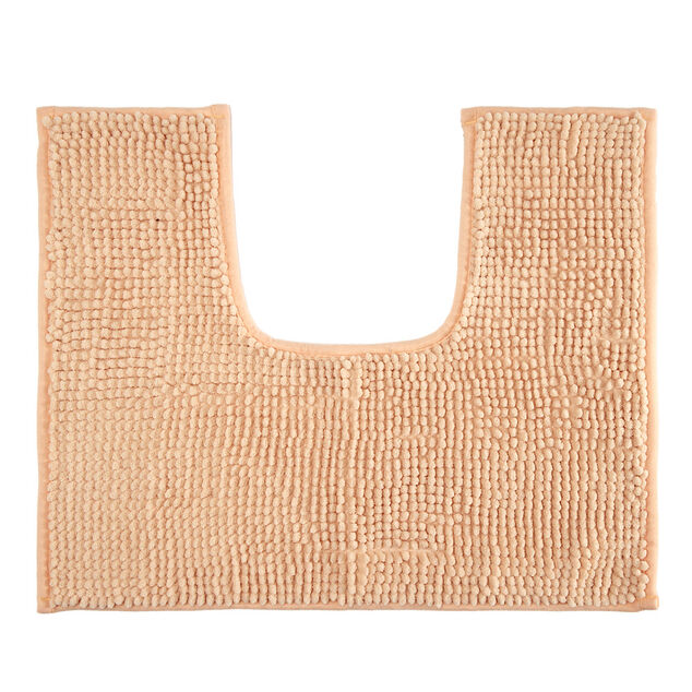 Tapis de contour pour toilettes tissu chenille 40x50cm (4 modèles)