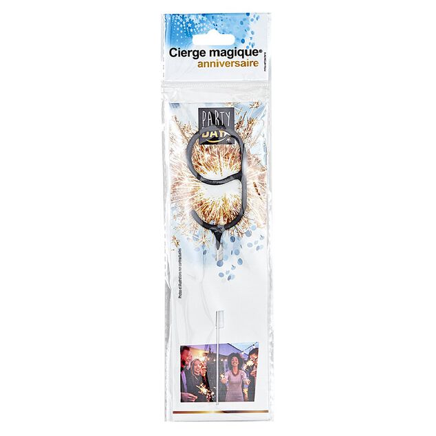 Cierge magique chiffre 9