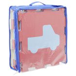 Dalle tapis puzzle interconnectable 30x30cm x9