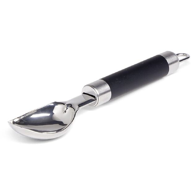Cuillère à glace en inox avec manche en plastique L.19,5cm