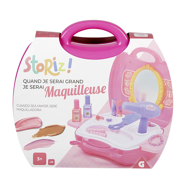 Mallette de jeu Esth&eacute;ticienne 20 pi&egrave;ces