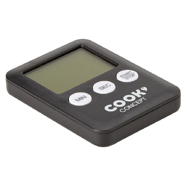 Minuteur &eacute;lectronique noir