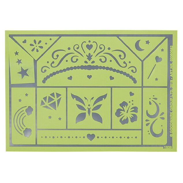 Pochoirs de maquillage