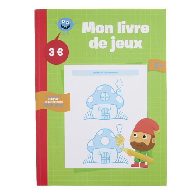 Mon livre de jeux - D&egrave;s 3 ans