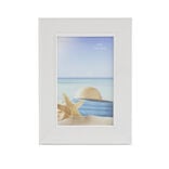 Cadre photo en bois blanc 17x22cm pour photo 13x18cm