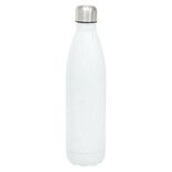 Bouteille isotherme blanc motif feuillage 750ml