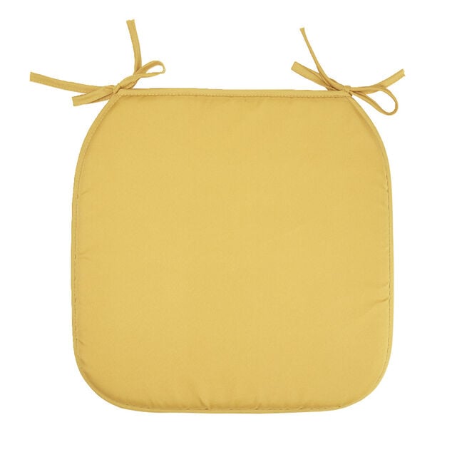 Galette de chaise carr&eacute;e 38x38cm 4 pi&egrave;ces (4 mod&egrave;les)