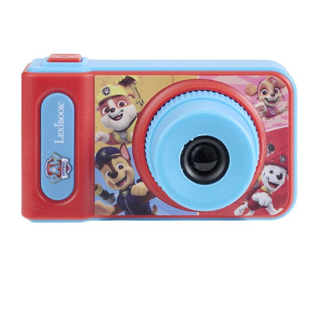 Appareil photo digital enfant Pat Patrouille carte SD 8G plastique rouge et bleu