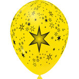 Ballon de baudruche design &eacute;toiles x8