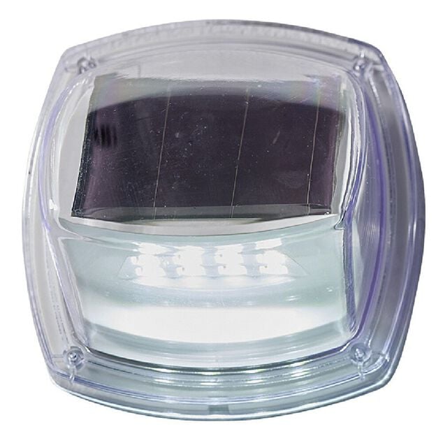 Lampe solaire d'all&eacute;e noir x2