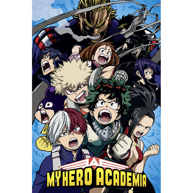 Poster My Hero Academia - Cobalt Blast Group