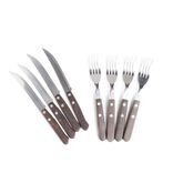 Ensemble 8 couverts fourchettes et couteaux