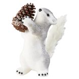 Décoration écureuil avec pomme de pin