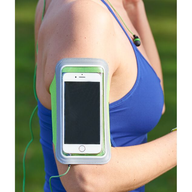 Brassard sport avec pochette smartphone