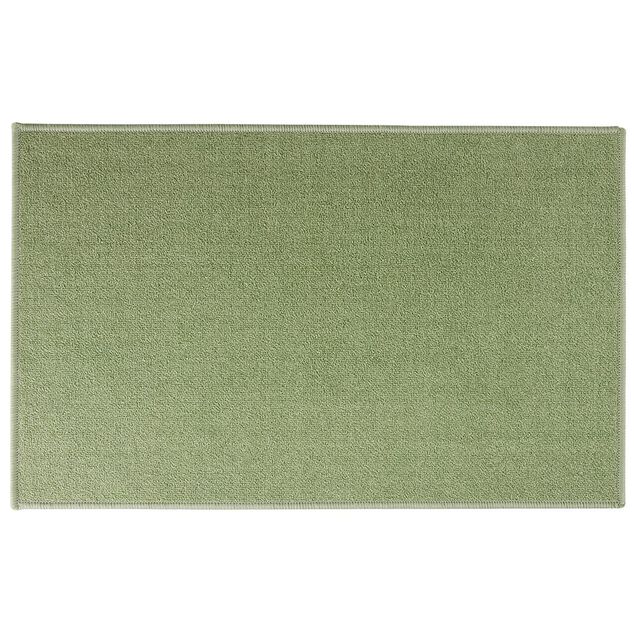 Tapis de cuisine latex uni vert 80x50 cm