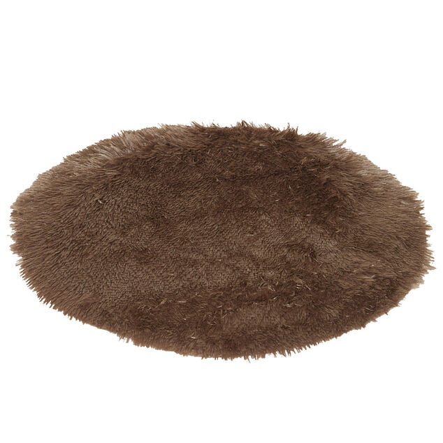 Tapis rond fausse fourrure Ø60cm