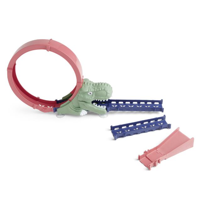 Circuit dinosaure 360&deg; boucle de looping 15 pi&egrave;ces