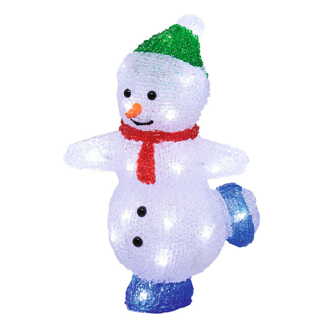 Bonhomme de neige lumineux 30LED (3 modèles)