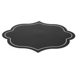 Set de table plastique forme arabesque 34x44cm (2 modèles)