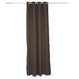 Rideau thermique marron 140x250cm