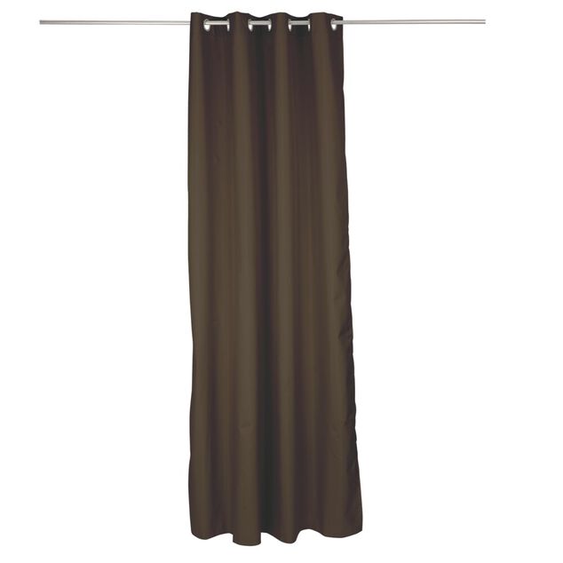 Rideau thermique marron 140x250cm