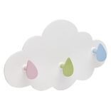 Crochet triple forme nuage &agrave; coller