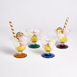 Coupelle à glace en verre 250ml - 4 coloris
