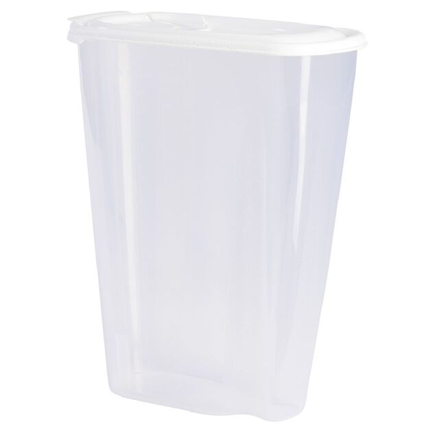 Boîte à céréales gris et blanc 2L