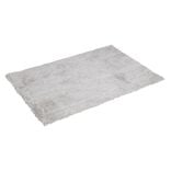 Tapis poils longs gris 100x150cm