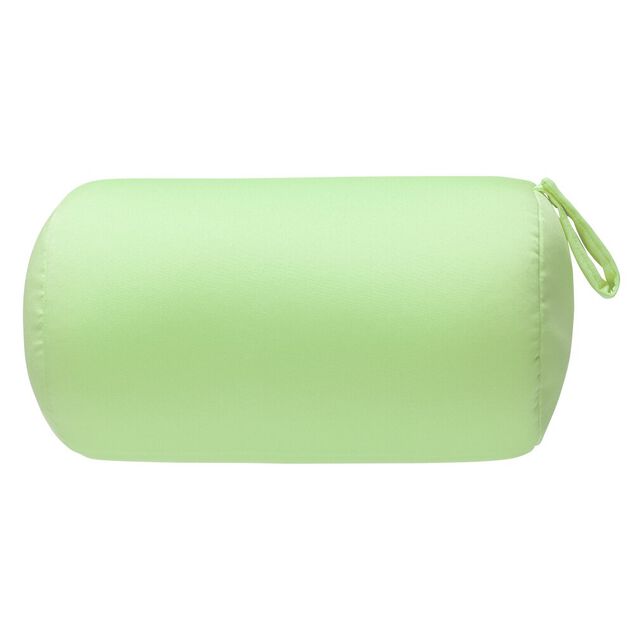 Coussin de plage &agrave; microbilles Funky vert &Oslash;16x30cm