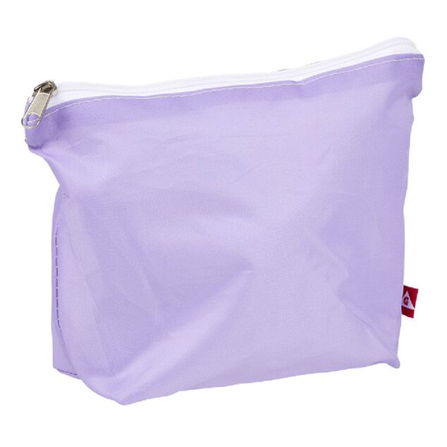 Trousse de toilette polyester uni 23x7xH15 cm